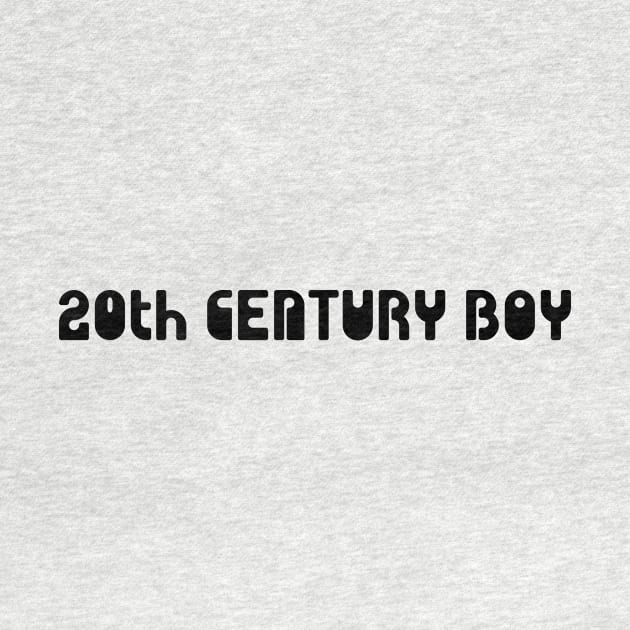 20th Century Boy, black by Perezzzoso